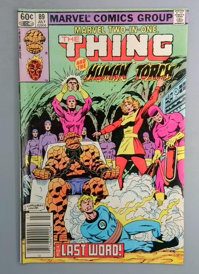 Marvel Two-In-One #89 NEWSSTAND EMarvel 1982 SN2