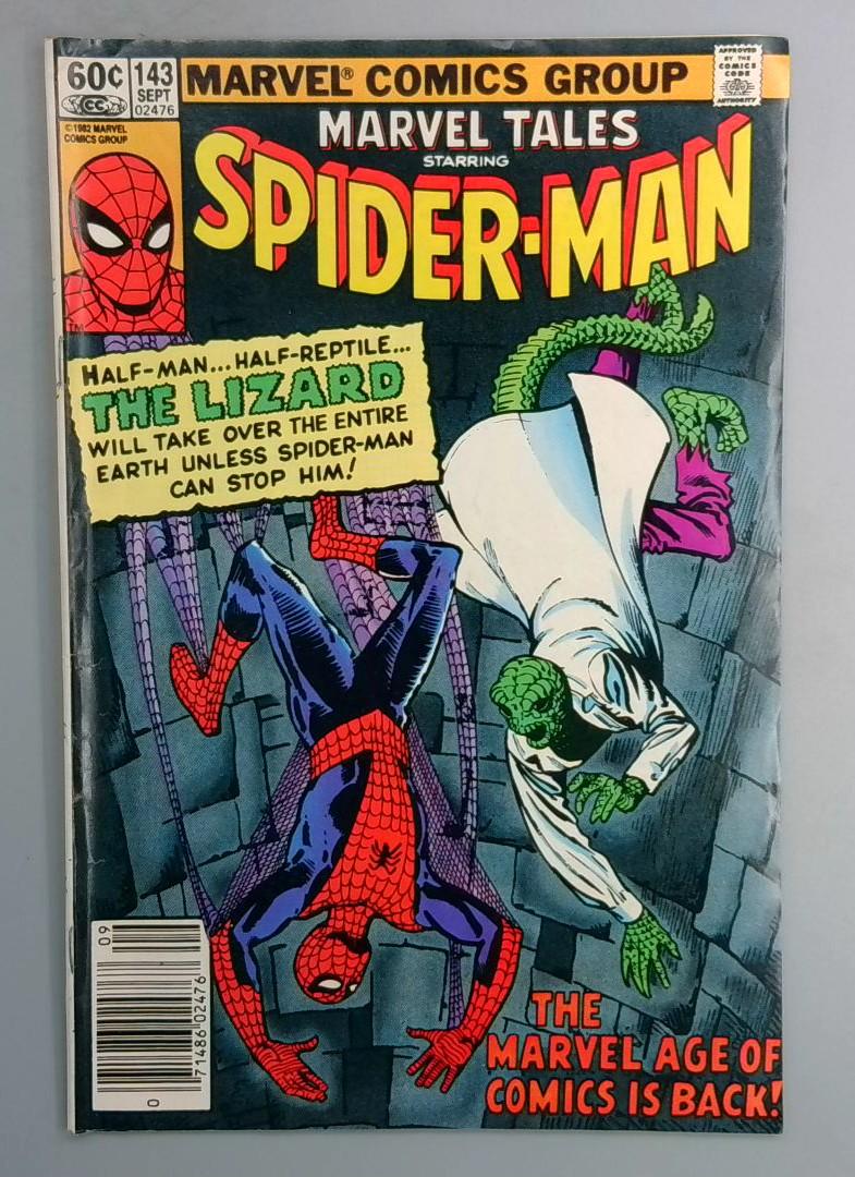 Marvel Tales #143 Reprints Amazing Spider-Man 6 NEWSSTAND Marvel 1982 SN2