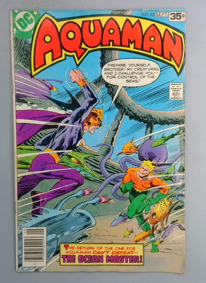 AQUAMAN #63 Ocean Master Appearance DC 1978 SN2