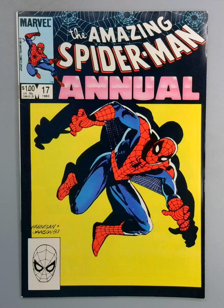 Amazing Spider-Man Annual #17 1st Louie Menelli Marvel 1983 SN2
