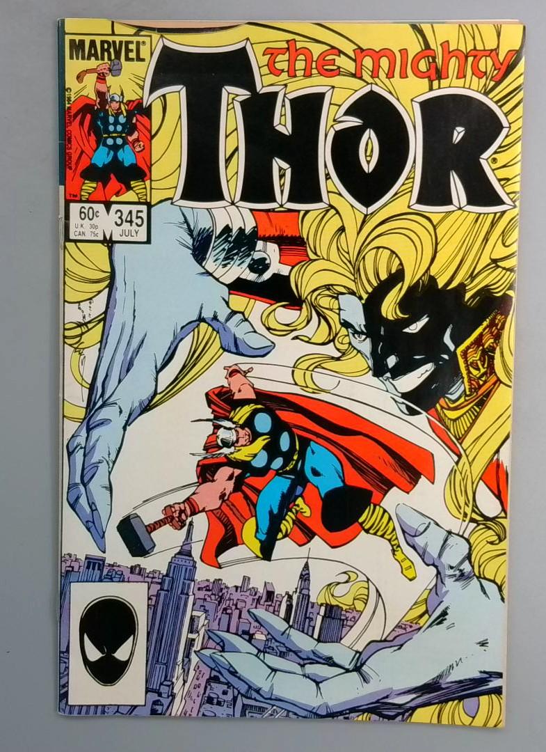 Thor #342 VF Marvel 1984 SN2