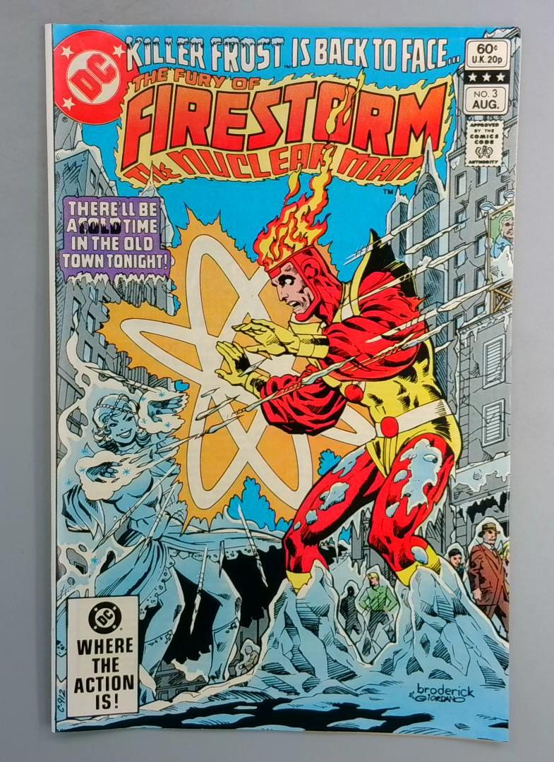 Fury of Firestorm #3 VF Killer Frost DC 1982 SN2