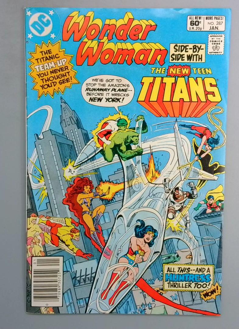 WONDER WOMAN #287 NEWSSTAND DC 1982 SN2