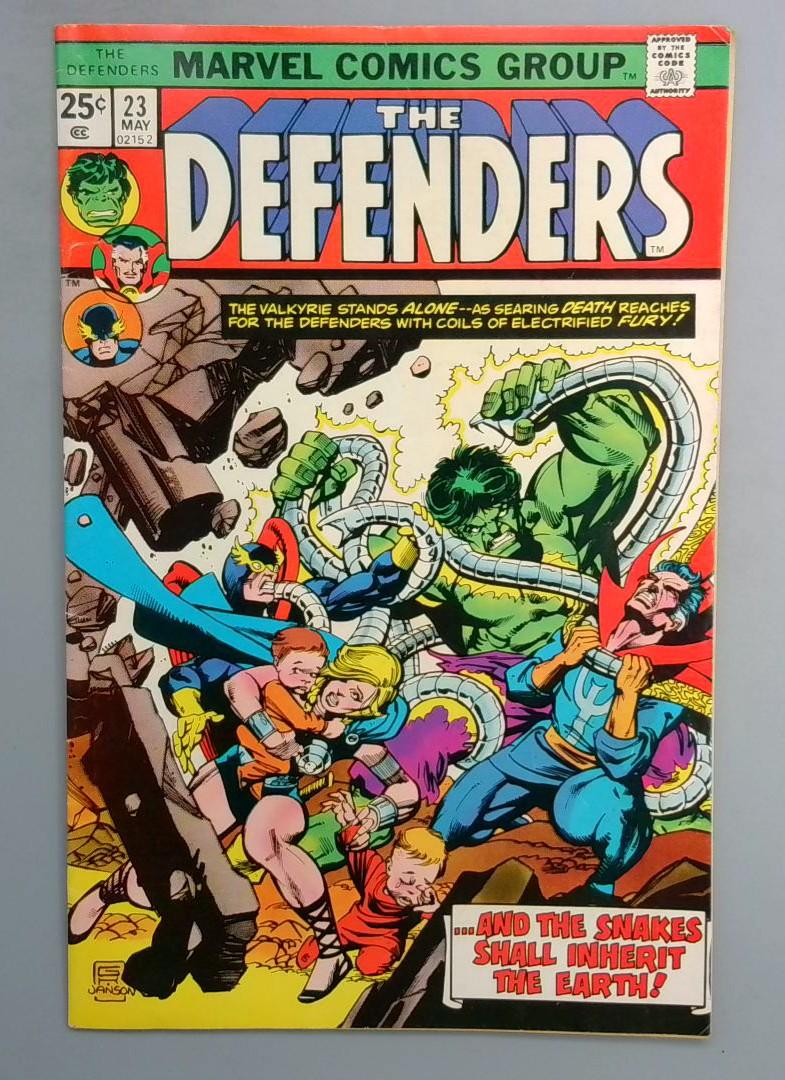 Defenders #23 FN Marvel 1975 SN2
