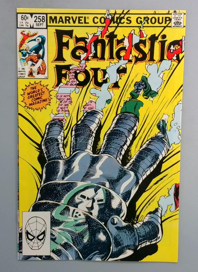 Fantastic Four #258 NM- Dr. Doom Marvel 1983 SN2