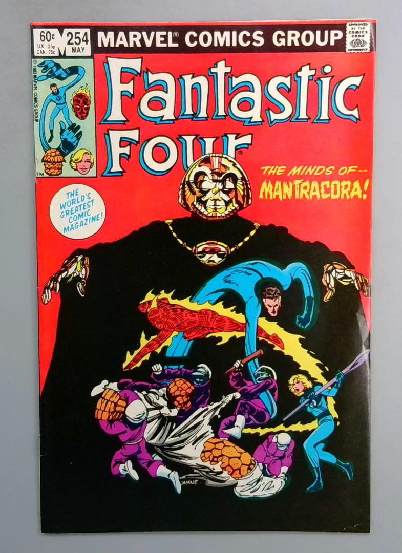 Fantastic Four #254 VF/NM 1st Mantracora Marvel 1983 SN2