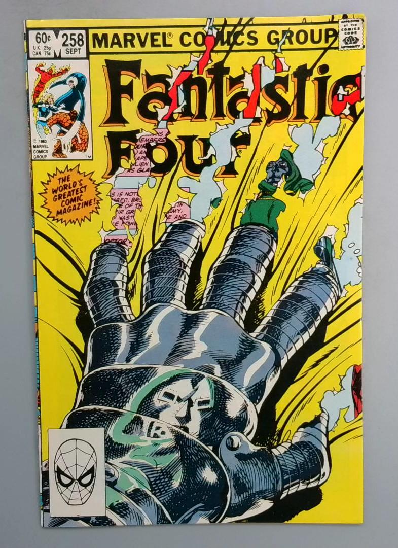 Fantastic Four #258 Dr. Doom, Marvel Comics, 1983 SN2