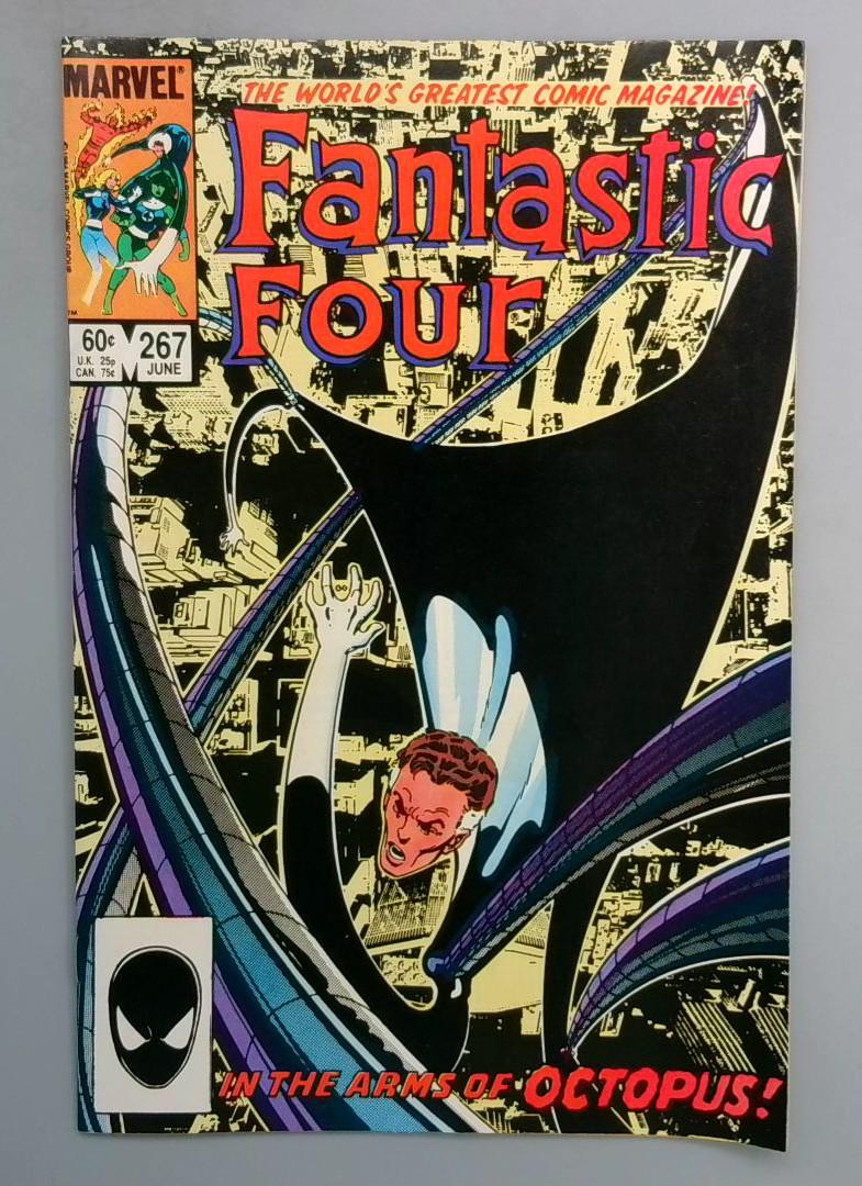 Fantastic Four #267 Death of Valeria Richards Marvel 1984 SN2