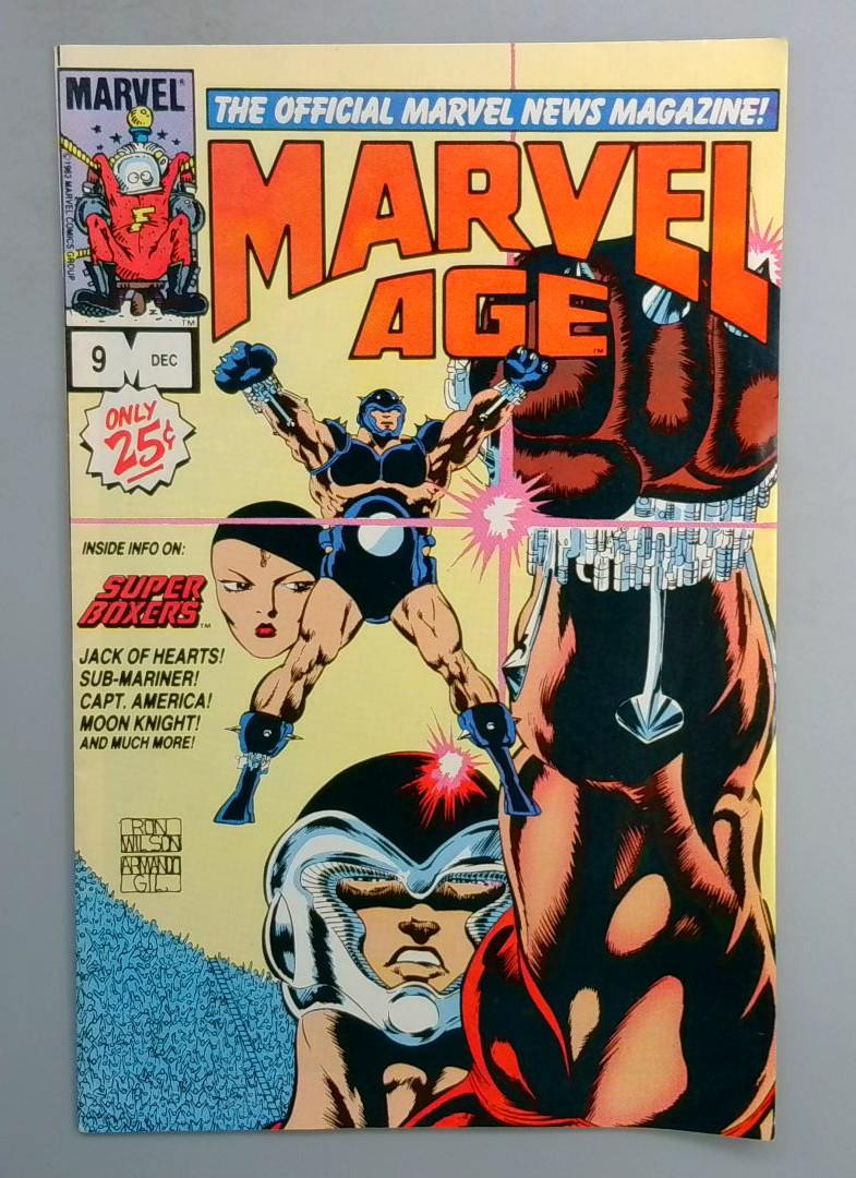Marvel Age #9 VF Marvel 1983 SN2