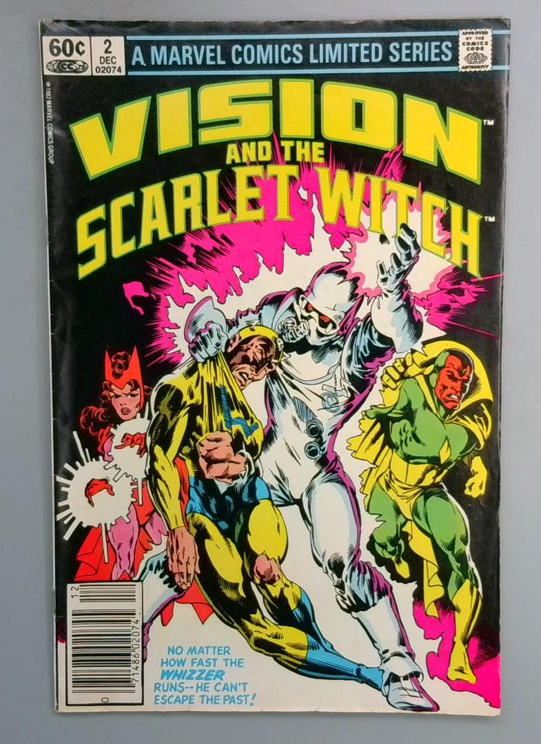 VISION AND THE SCARLET WITCH #2B NEWSSTAND EDITION Marvel 1982 LN1