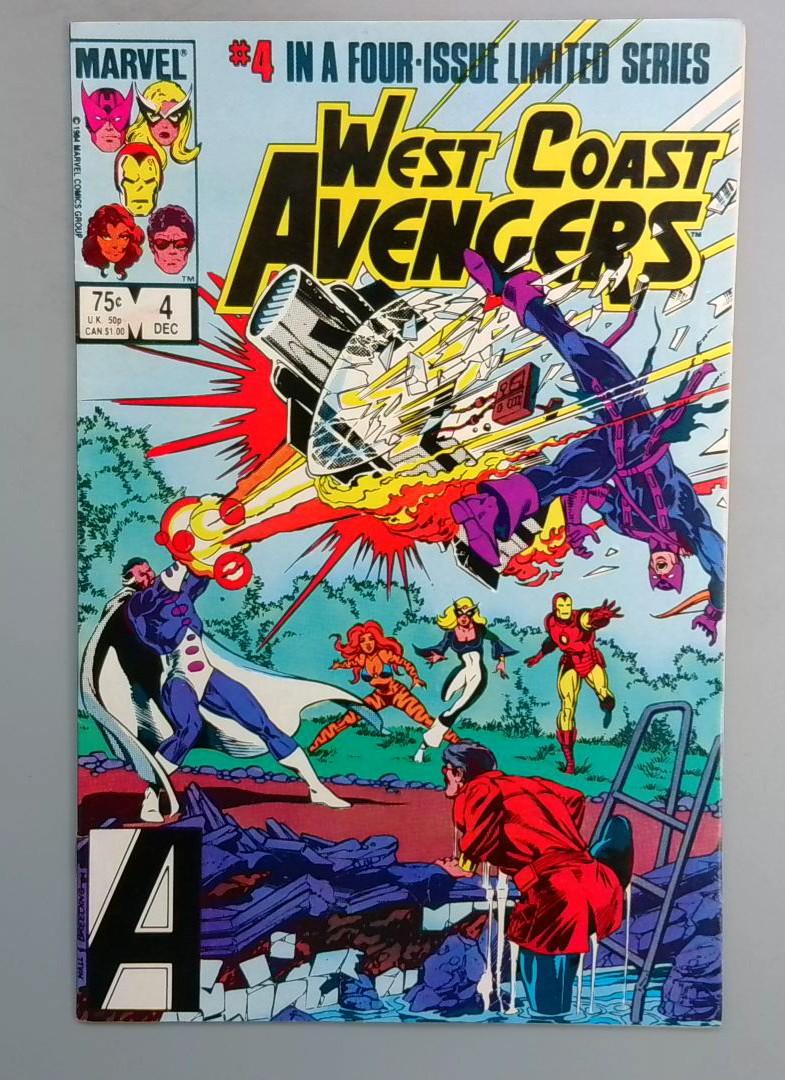 West Coast Avengers #4 Marvel 1984 LN1