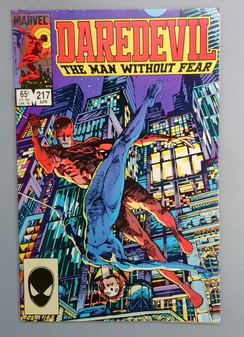 Daredevil #217 1st Appearance of Cossack Marvel 1985 LN1