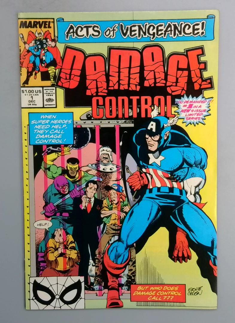 Damage Control #1, Marvel, 1989 LN1