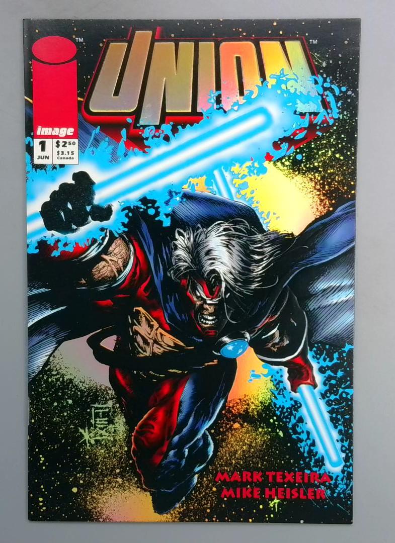 UNION #1 NM+ 9.6 Embossed Foil Edition Image 1993