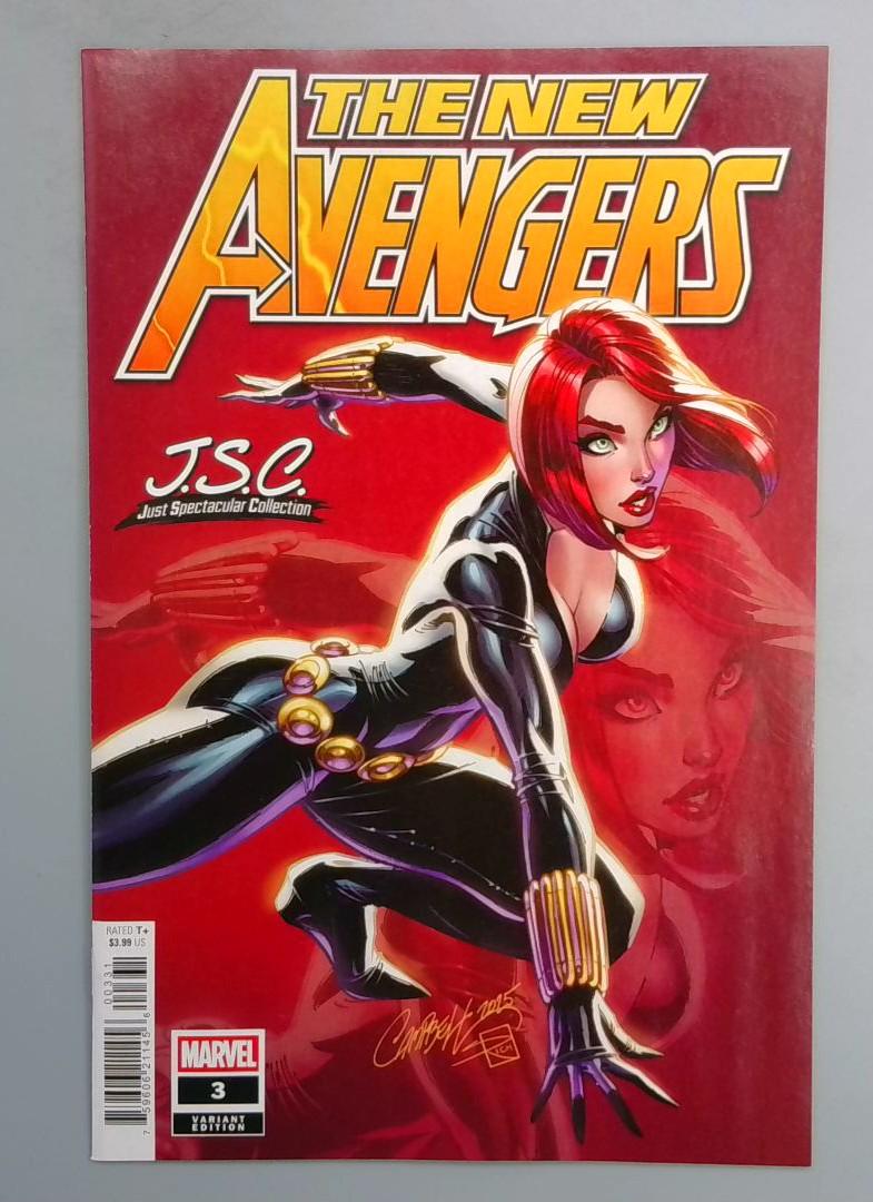 New Avengers #3, NM JSC Variant Cover, Marvel, 2010