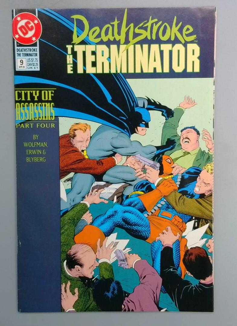 Deathstroke the Terminator #9, City of Assassins Part Four, DC, 1991 