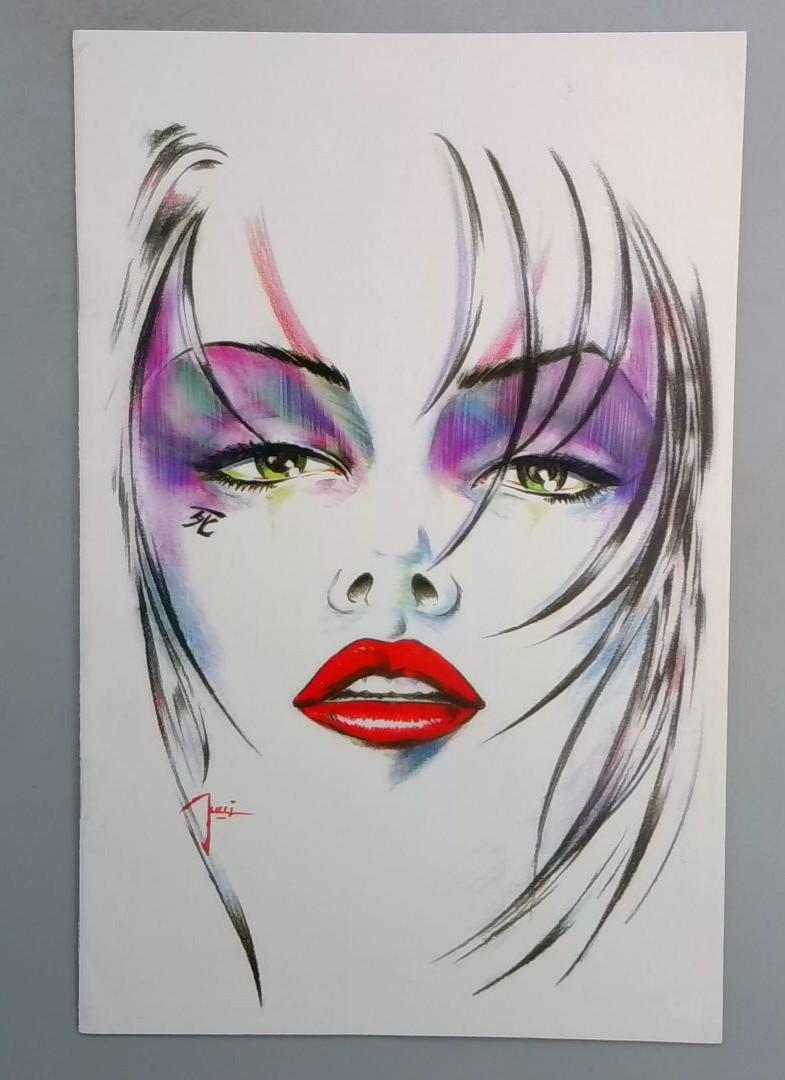 Shi: The Way of the Warrior #1 Fan Appreciation Virgin Variant Crusdae 1995 JR1