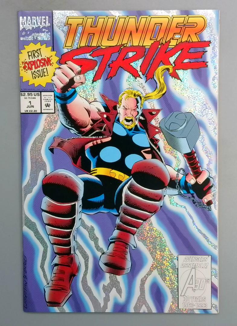 Thunderstrike #1 NM Marvel 1993 JR1