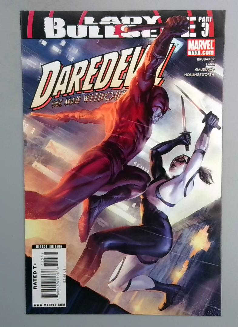 Daredevil #113, NM Bullseye Part 3, Marvel, 2009 JR1