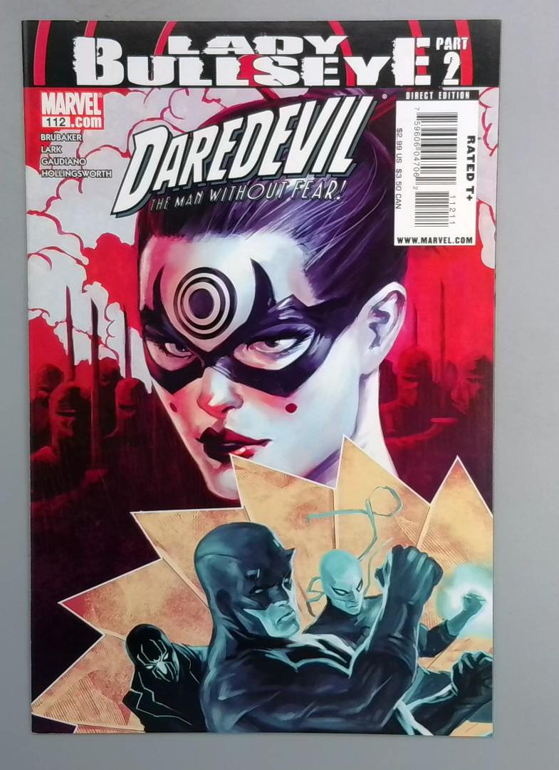 Daredevil #112, VF/NM 2ne Lady Bullseye Part 2, Marvel, 2009 JR1