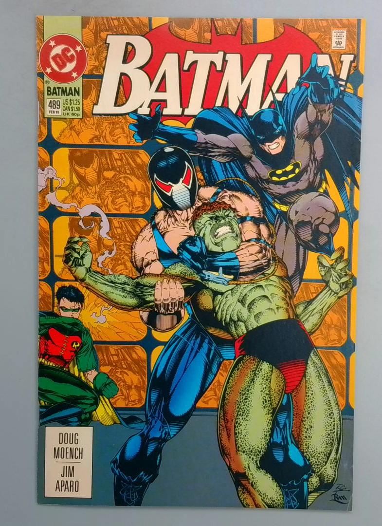 Batman #489 NM 1st Jean-Paul Valley as Batman DC 1992 JR1