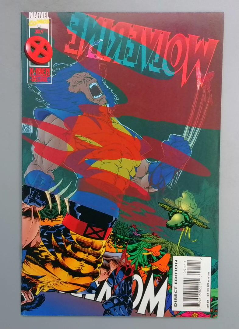 Wolverine #91 NM Marvel 1995 JR1