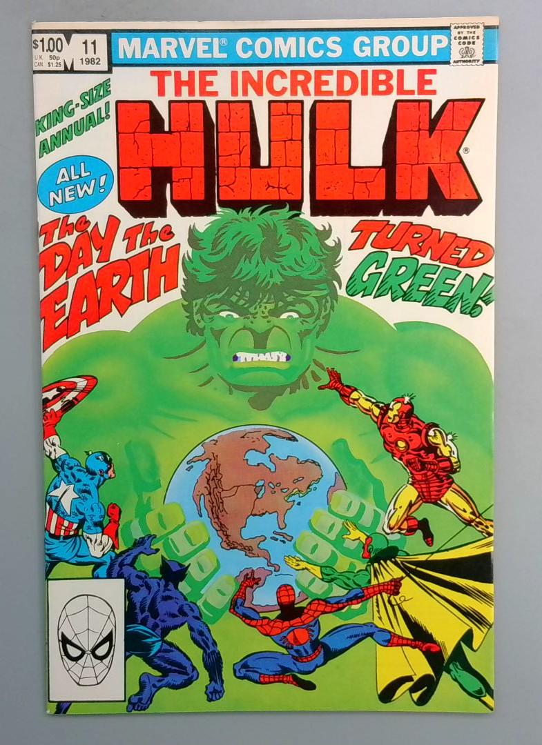 Incredible Hulk Annual #11 VF Marvel 1982 JR1