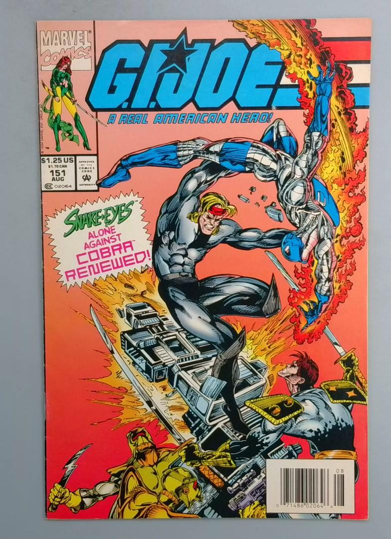G.I. Joe A Real American Hero #151 NEWSSTAND Marvel 1994 
