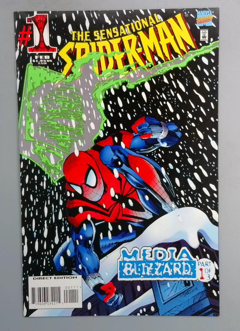 Sensational Spider-Man #1  VF/NM Marvel 1996 JR1