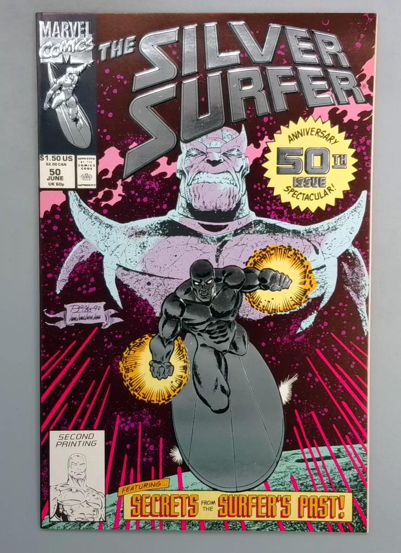 Silver Surfer #50 NM Second Print Marvel 1991