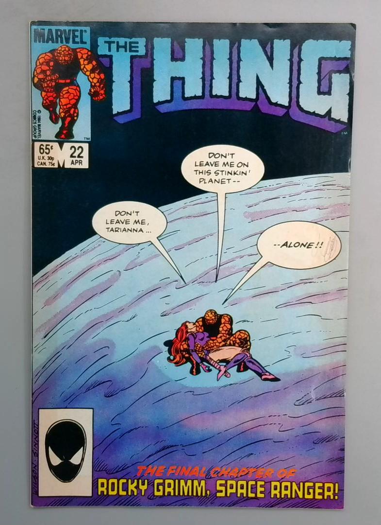 THING #22 DIRECT EDITION Marvel 1985