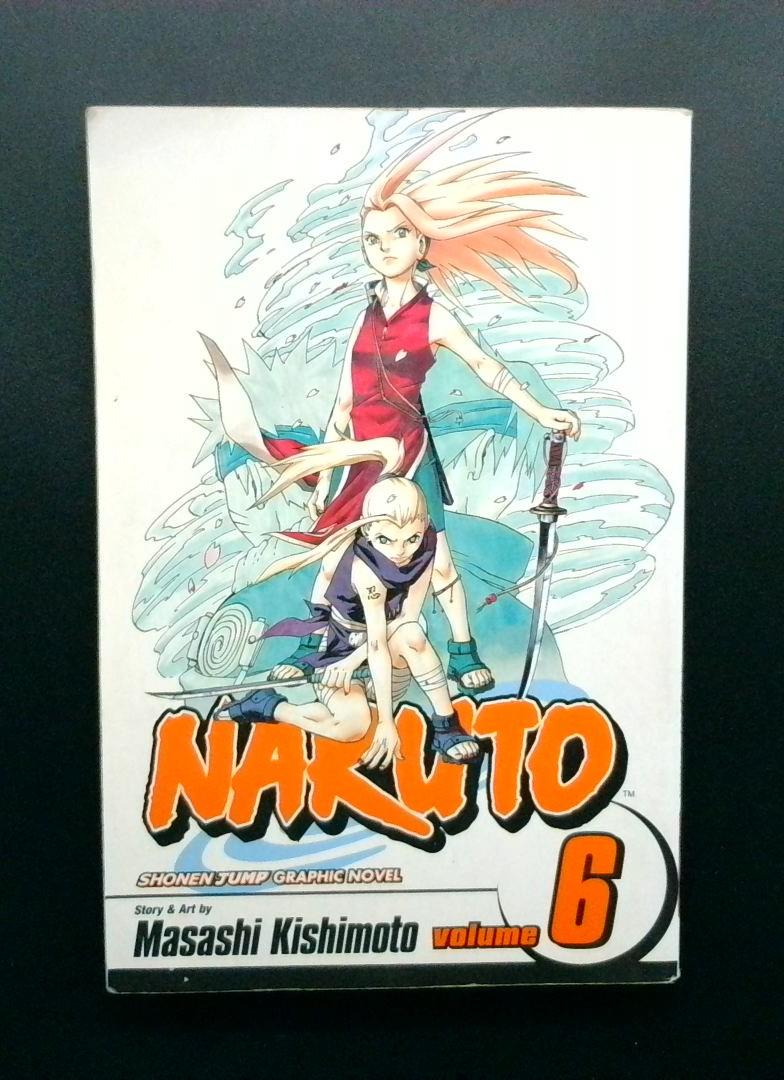 Naruto #6, Shonen Jump Manga, Viz Media