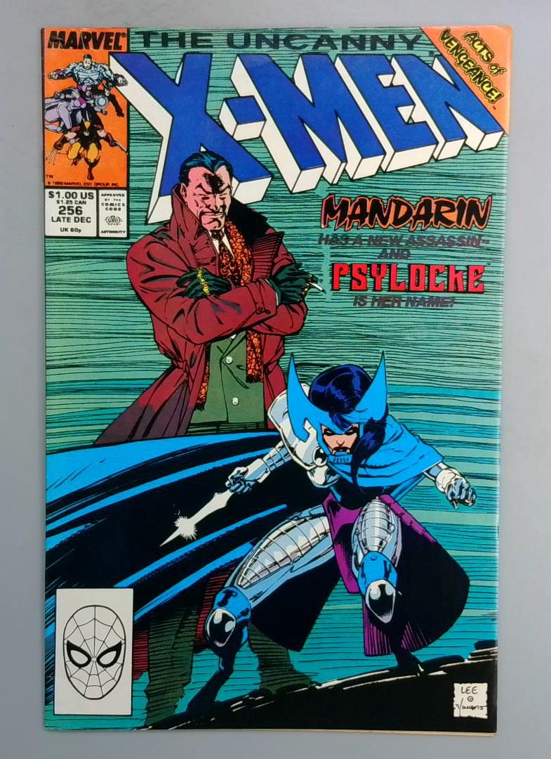 Uncanny X-Men #256 1st Appearance of Kwannon/ Revanche Marvel 1989 TW1