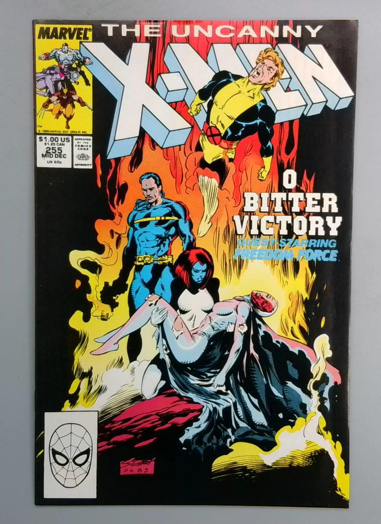 Uncanny X-Men #255 VF 1st Matsu'o Tsurayaba Marvel 1989 TW1