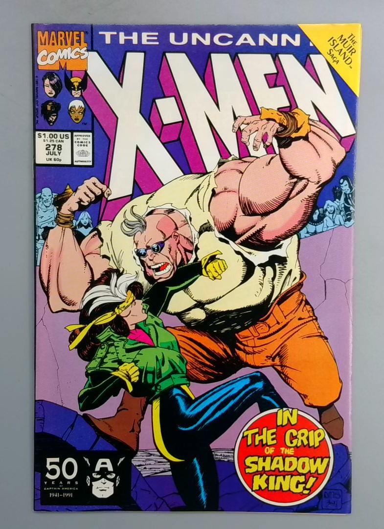 Uncanny X-Men #278 NM Marvel 1991 TW1