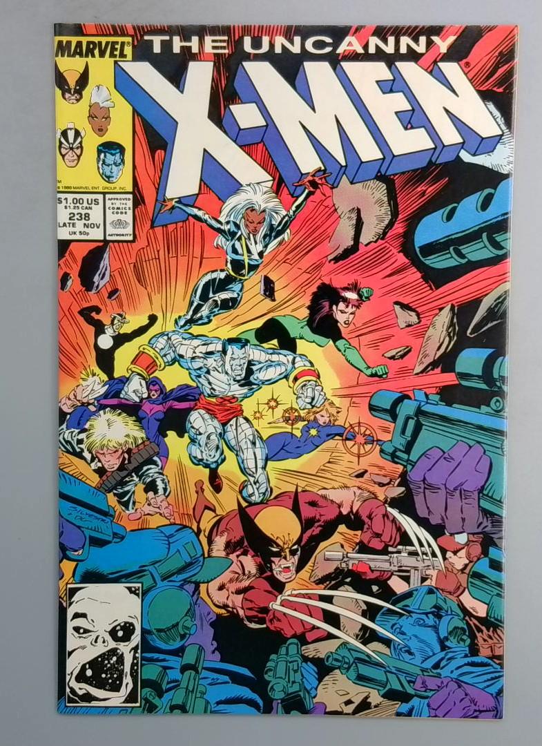 Uncanny X-Men #238 VF/NM Marvel 1988 TW1