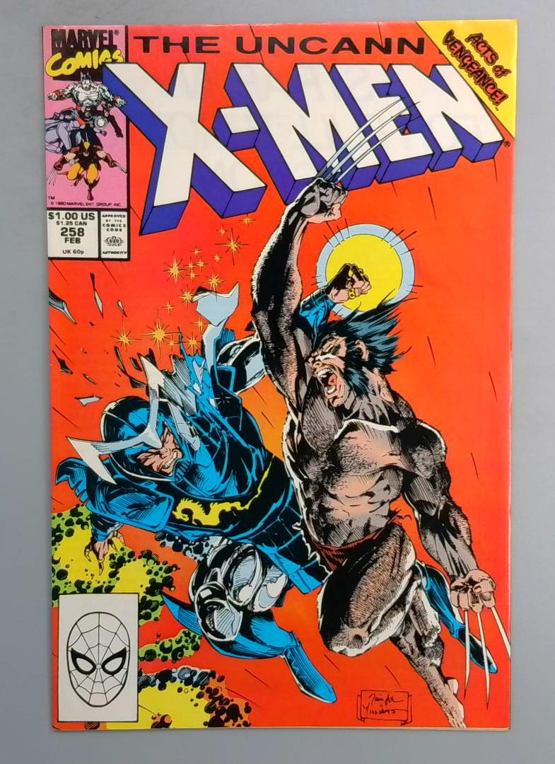 Uncanny X-Men #258 NM Marvel 1990 TW1