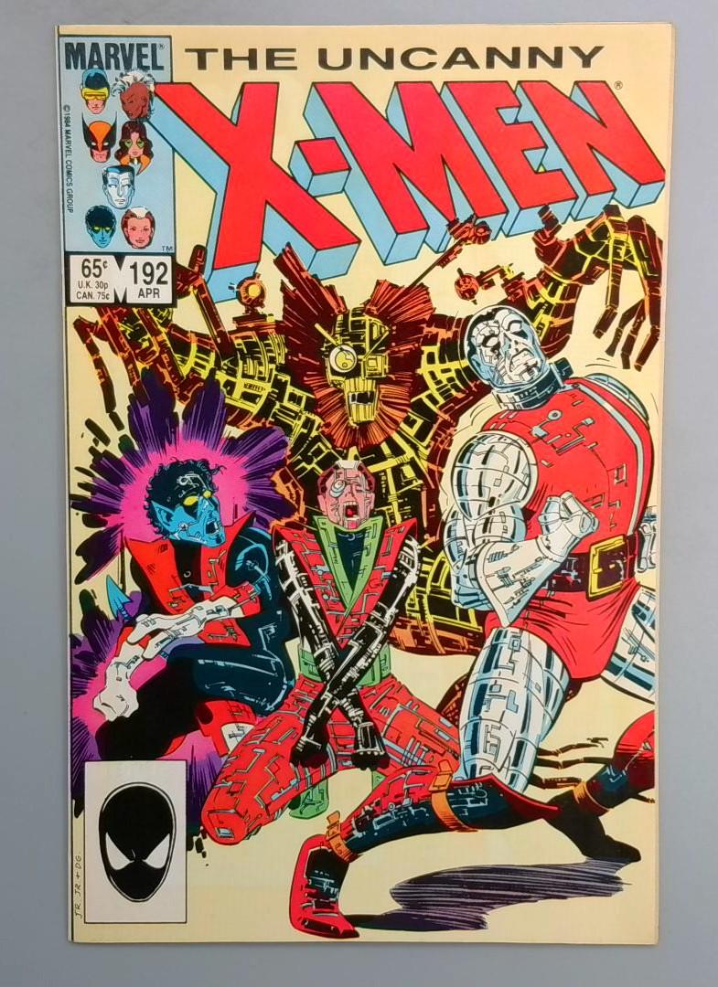 Uncanny X-Men #192 DIRECT EDITION Marvel 1985 TW1
