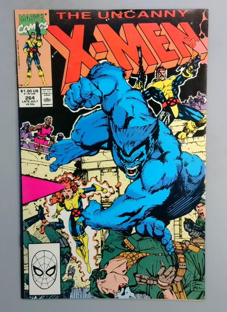 Uncanny X-Men #264 NM Marvel 1990 TW1