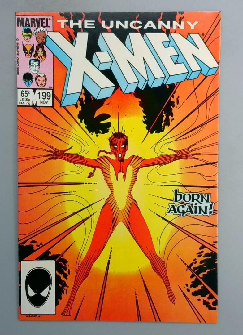 Uncanny X-Men #199 NM 1st (Rachel Summers) as "PHOENIX" Marvel 1985 TW1
