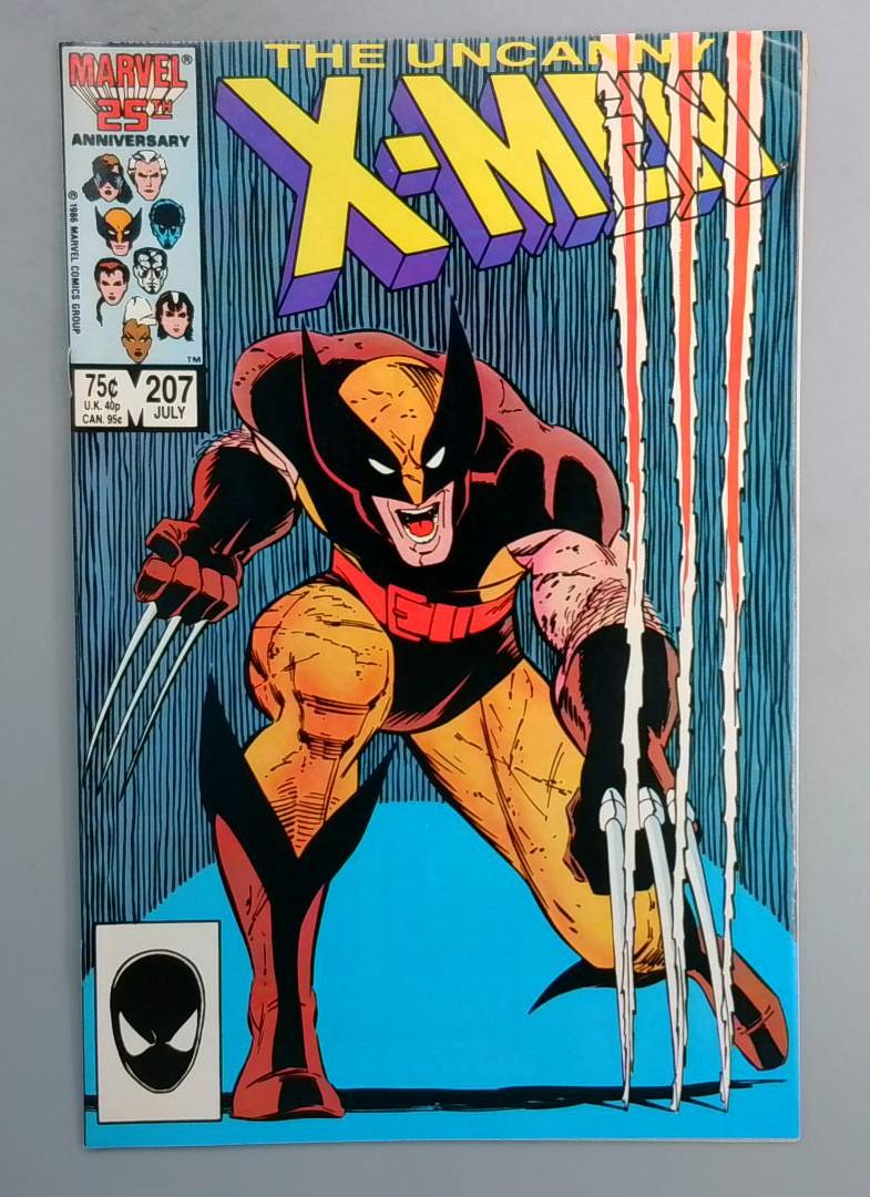 Uncanny X-Men #207 Marvel 1986 TW1