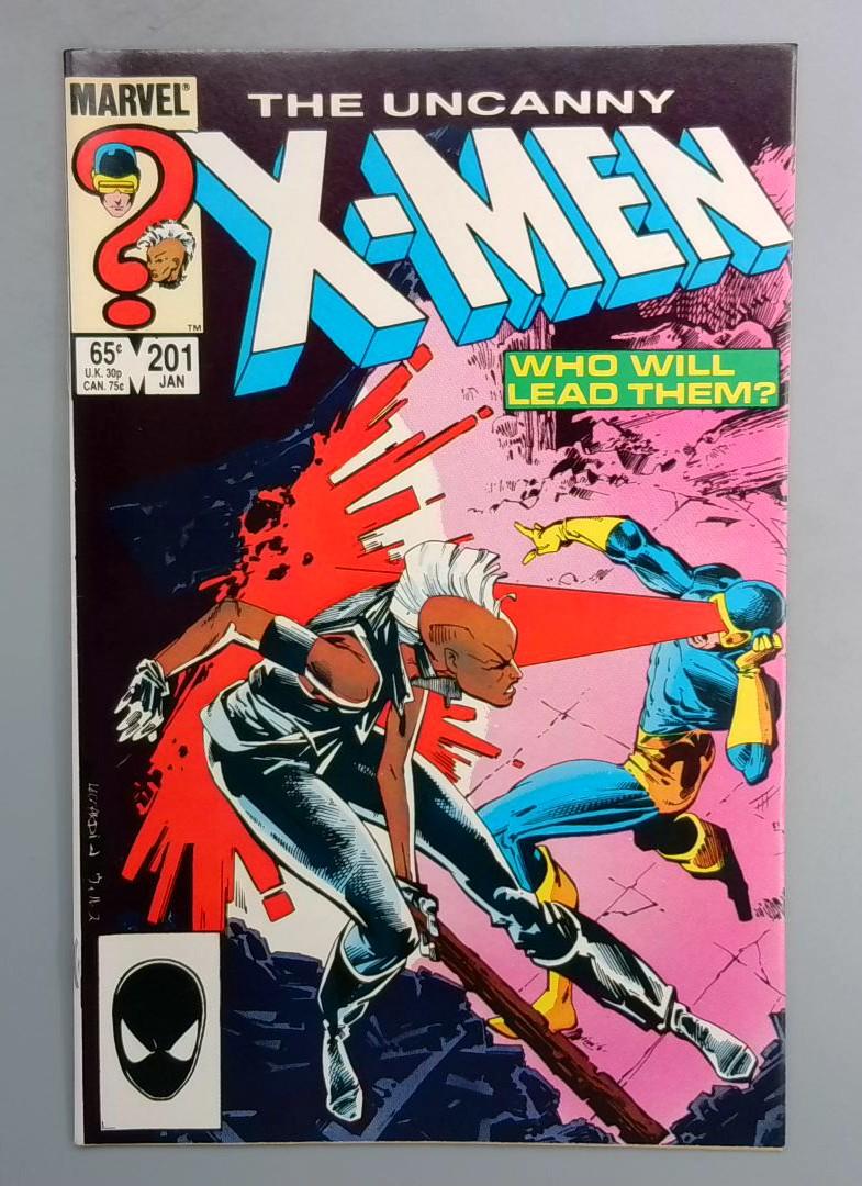 Uncanny X-Men #201 NM 1st Baby Nathan Marvel Comics 1986 TW1