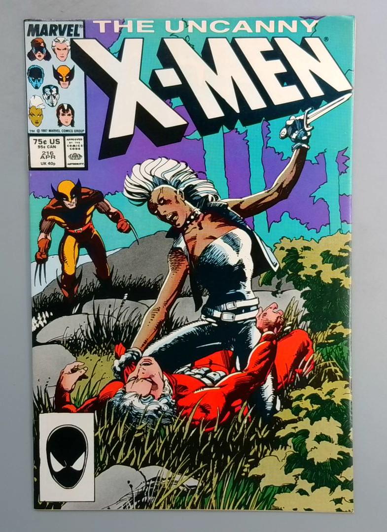 Uncanny X-Men #216 NM Marvel 1987 TW1
