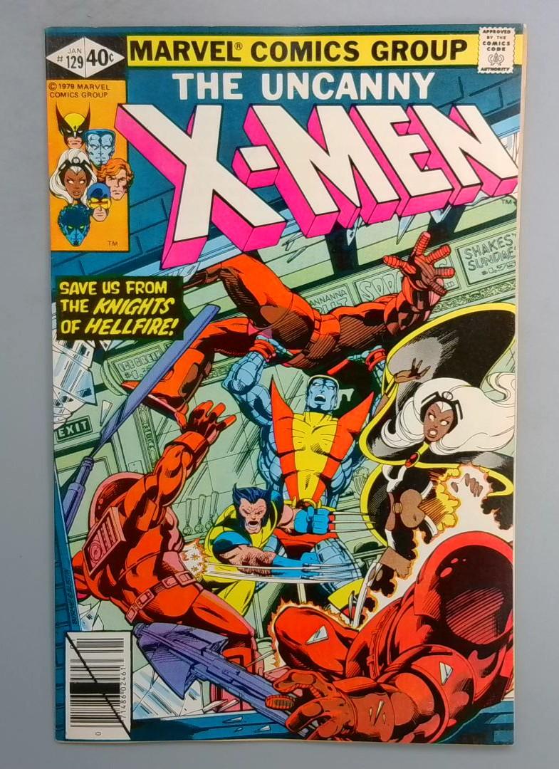 Uncanny X-Men #129 VF/NM 1st Kitty Pryde, Emma Frost Marvel 1980 TW1