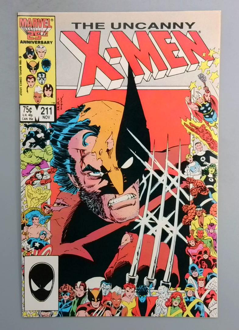 Uncanny X-Men #211 NM Marvel Comics 1986 TW1