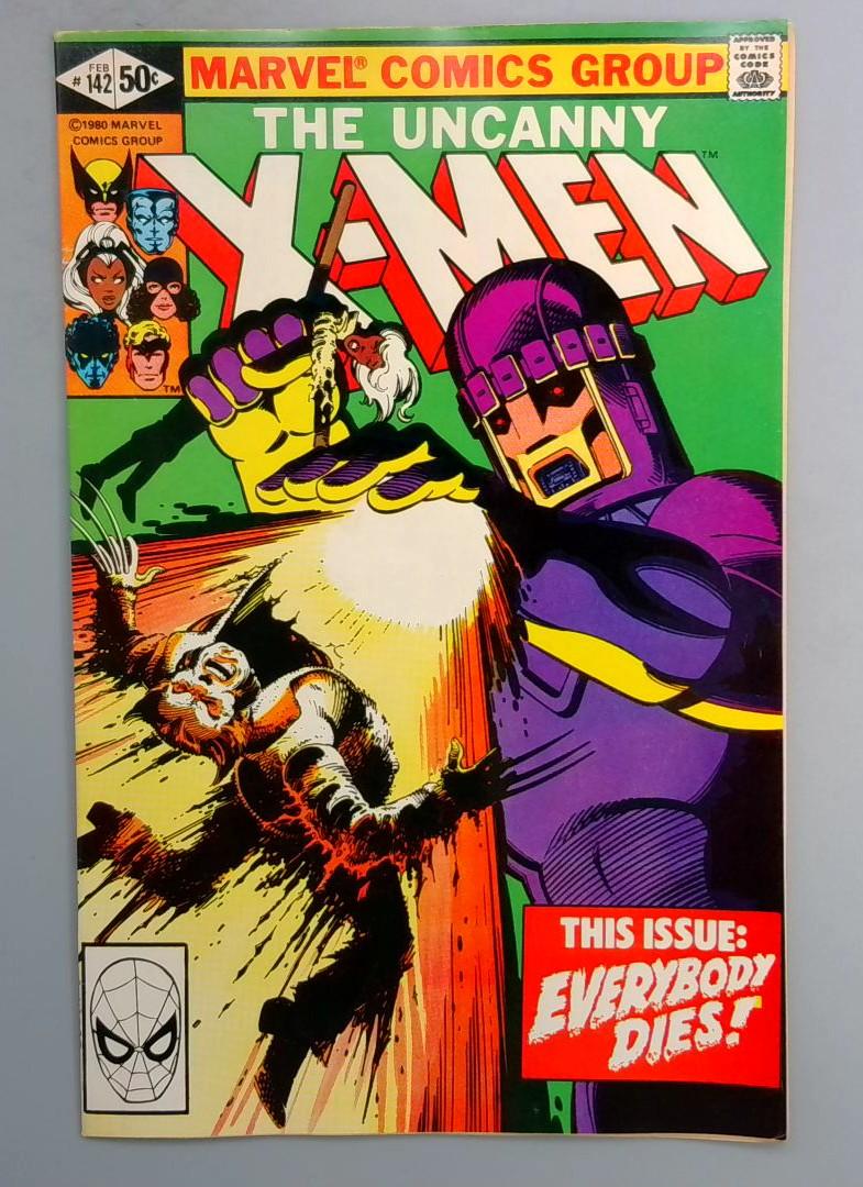 Uncanny X-Men #142 VF+ 🔥🔥 Days of Future's Past Part 2 Marvel 1980 TW1