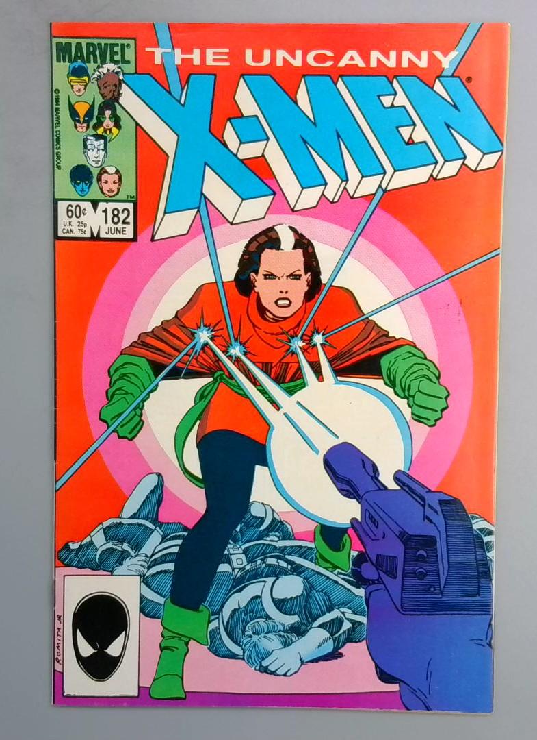 Uncanny X-Men #182 VF+ Marvel 1984 TW1