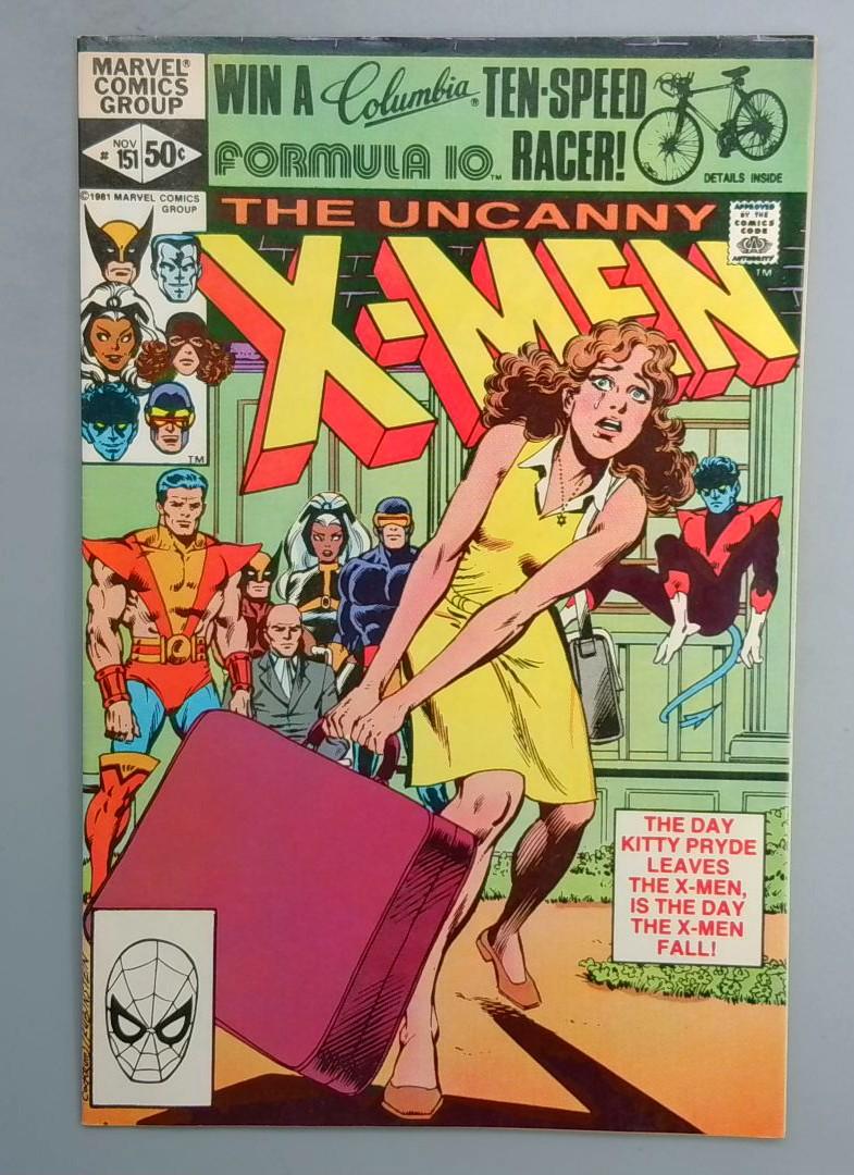 Uncanny X-Men #151 VF/NM 1st Sentinel MK IV Marvel 1981 TW1