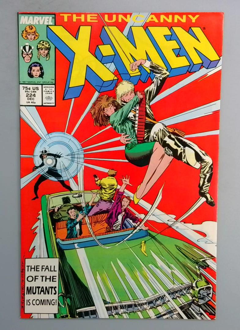 Uncanny X-Men #224 VF+ Marvel 1987 TW1