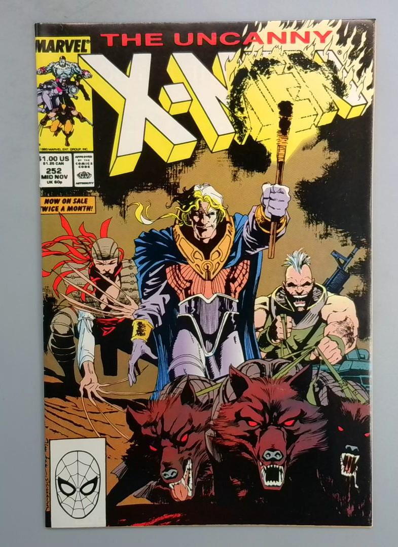 Uncanny X-Men #252 VF/NM Marvel 1989 TW1